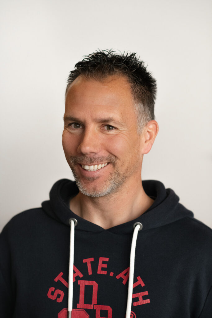 Portretfoto van trainer Ronnie